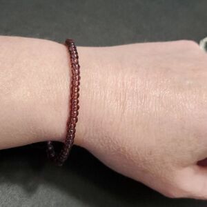 **Sale** Alex & Ani gold tone purple beaded bracelet